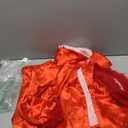 Lordree Women Satin Pajamas Set Feather Trim Long Sleeve Shirt + Pants Heart Print Silk 2 Piece Pjs Set Sleepwear (Medium, Striped Red)