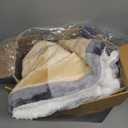 Bedsure Heated Blanket Wearable Shawl - Electric Wrap Poncho Blanket Hoodie Adult as Winter Gifts for Mom Women Girlfriend, Warm Sherpa Heating Throw, Auto Shut Off, 55x64 inches, Beige Plaid Pattern