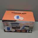 Cozy Essential Travel Vacuum Storage Bags with Rechargeable Cordless Electric Pump, Space Saver Bags for Luggage, Suitcase, Carry-On, for Clothes, Blankets, Comforters, Pillows, 16 Combo