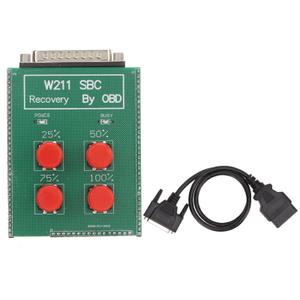 SBC Recovery Tool, ABS SBC Reset Tool Repair Code C249F Replacement for W211 E Class R230 SL Class with LED Indicator Light (Green)