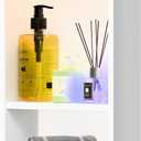 Lighted Shower Niche,Bathroom Wall Niche with LED Light Strip Waterproof,No Tile Needed,Double Shelves Stainless Steel,(Matta White, 18 * 12 * 4 in)