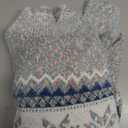 Christmas Sweaters for Women Winter 2024 Holiday Xmas Snowflake Pullover Printed Jumper