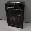 SHRATE Lightweight Ionic Hair Dryer with Diffuser - Powerful 1800W Blow Dryer for Fast Drying - Professional Low Noise Mini Hair Dryer for Travel, Gifts, Hair Styling (Black)