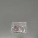 FanTEK 10pcs Watch Strap Holder Loop, Silicone Watch Band Keeper Retainer Fastener Ring Parts for Smart Watch Band Wristband Replacement