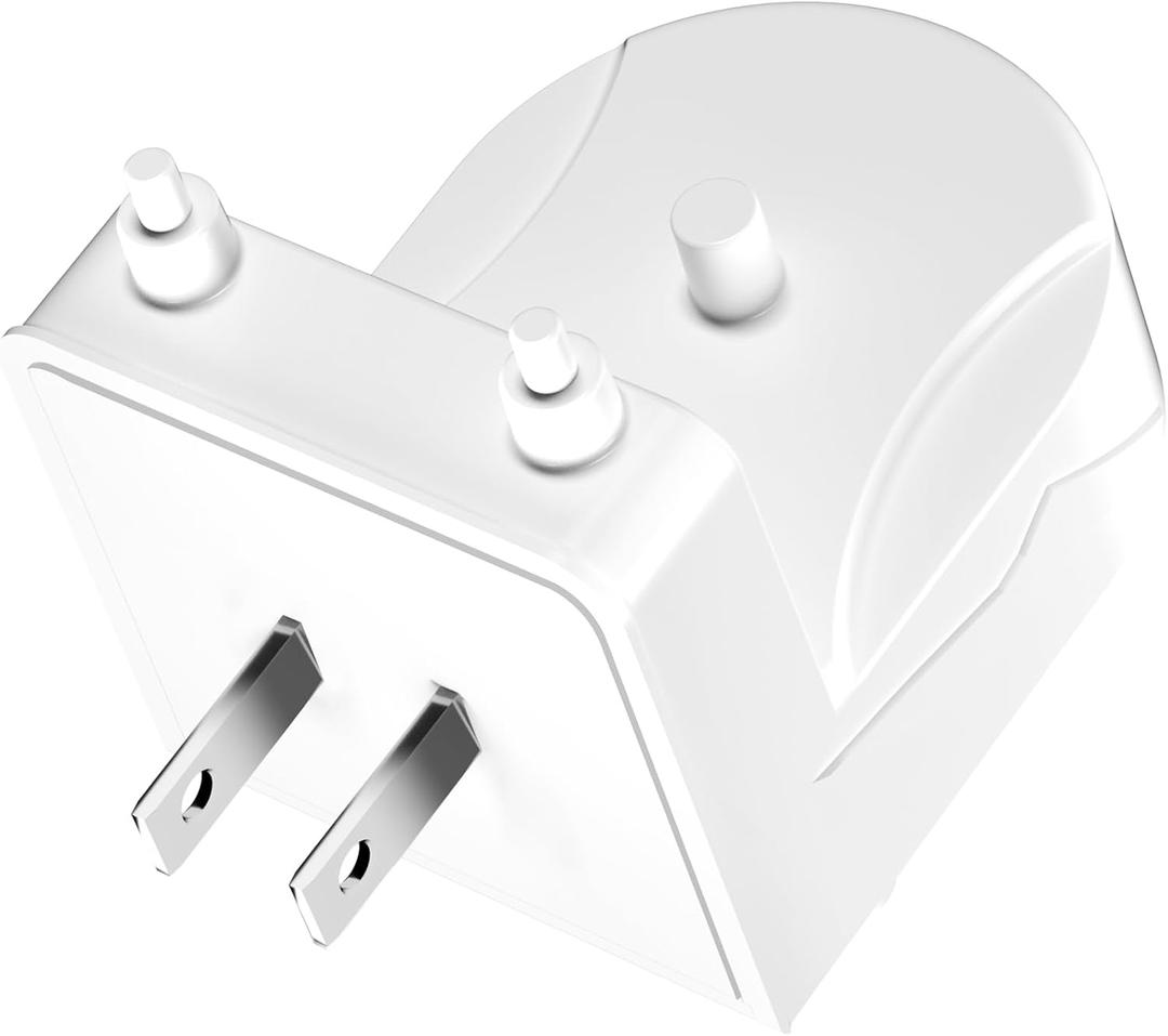 Wireless Replacement Charger Base Compatible with Philips Sonicare Electric ToothbrushToothbrush Charger for Philips HX6100, HX3000, HX6000, HX8000, HX9000,Portable, IPX7 Waterproof (White)