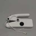 Handheld Sewing Machine for Beginners, Portable Mini Sewing Machine with Two Speed Modes, Easy to Operate and Fast Stitch Suitable for Clothes, Fabrics and Quick Home Repairs (White)