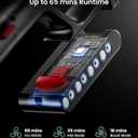 Cordless Vacuum Cleaner, Upgraded 580W 48KPA 65Mins Vacuum Cleaners for Home, Cordless Stick Vacuum Cleaner with Self-Standing and LED Screen, Anti-Tangle Wireless Vacuum for Pet Hair/Carpets/Floors