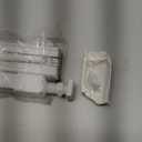 LazBlinds No Tools No Drill 1" Vinyl Mini Blinds, Cordless Blinds for Windows, Light Filtering Horizontal Window Blinds & Shades, 39" W x 64" H, White