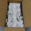 40Pcs Mini White Gift Bags with Handles, Extra Small Gift Bags Bulk, Thicken Mini Paper Goodie Shopping Bag for Card Father Wedding Baby Shower Favor Birthday Party Wrapping Supplies(4 x 5 x 2 Inch)