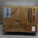 CONDA Large Wooden French Easel and Sketchbox Easel, Adjustable Tripod Easel Stand with Drawer and Palette for Artist, hobbyists, Professionals, Ideal Easel for Painting, Sketching, and Display (Gold)