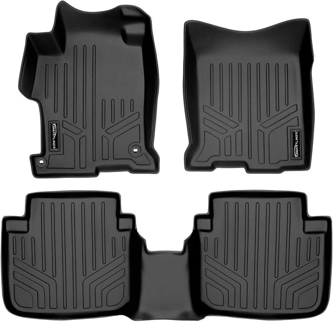 MAXLINER Floor Mats 2 Row Liner Set for 2013-2017 Honda Accord