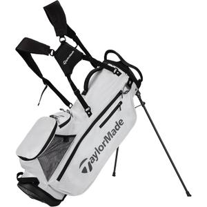 TaylorMade Pro Stand Bag, Lightweight, Ideal for Carrying or Push Cart (White)