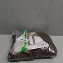 YoungsTex Brown Linen Curtains 45 Inches Long for Short Window, Back Tab Rod Pocket Chocolate Drapes Light Filtering for Kitchen Bathroom Cafe Decorative, 2 Panels, 42 X 45 Inch