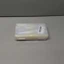 400 Pcs Clear Plastic Paper Money Sleeves Holder with Storage Box, Bill Protector Slab Holder for Collectors,Bill, Banknotes,Banknote, Stamp