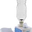 Comfort Zone Ultrasonic Turn Bottle into into Personal Portable Humidifier - 6 Hour Operation - Whisper Quiet, Travel, White
