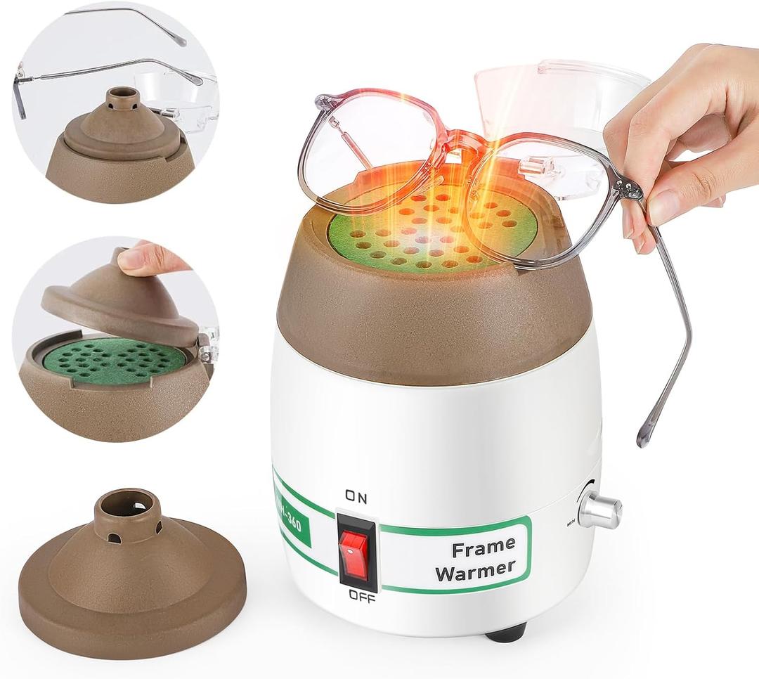 Huanyu Frame Warmer 167-323 Eyeglass Framing Heater Adjustable Temperature Less Than 64dB Hot Air Framed Adjuster for Resin/Sheets Spectacle Frames CE Huanyu Frame Warmer 167-323 Eyeglass Framing Heater Adjustable Temperature Less Than 64dB Hot Air Framed Adjuster for Resin/Sheets Spectacle Frames CE