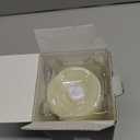 Flickering Flameless Candles with 3D Moving Flame, Last 1000+ Hours Battery Operated Candles with Timer, Ivory Real Wax Pillar Electric LED Candle for Wedding Christmas Party/3" x 5"