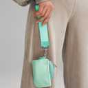Mum's Memory Mini Zip Around Wristlet Wallets for Women -KeyChain Wallet with Detachable Dual Pouch Wristlet -Key Chain Coin Purse Small Wallets