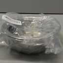 PEGGY11 Deep Stainless Steel Anti-Slip Dog Bowls - 2-Pack, 3 Cups