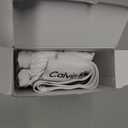 Calvin Klein Men's Cotton Stretch 3-Pack Low Rise Trunks (White, S)