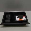 Center Console Organizer Tray 5PCS for Tesla Model Y Accessories 2024-2020(Not Fit 2024 2025 Model Y Juniper) Armrest Storage Tray, Hidden Storage Box, Cup Holder Insert, Under Seat Storage Box (Full-Black)