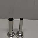 4Pcs #8 Sausage Stuffing Tubes, Stainless Steel Sausage Stuffer Kit for Meat Grinder Kitchenaid Plastic FGA Food Grinder