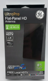 GE Indoor UltraPro Flat Panel HD Antenna