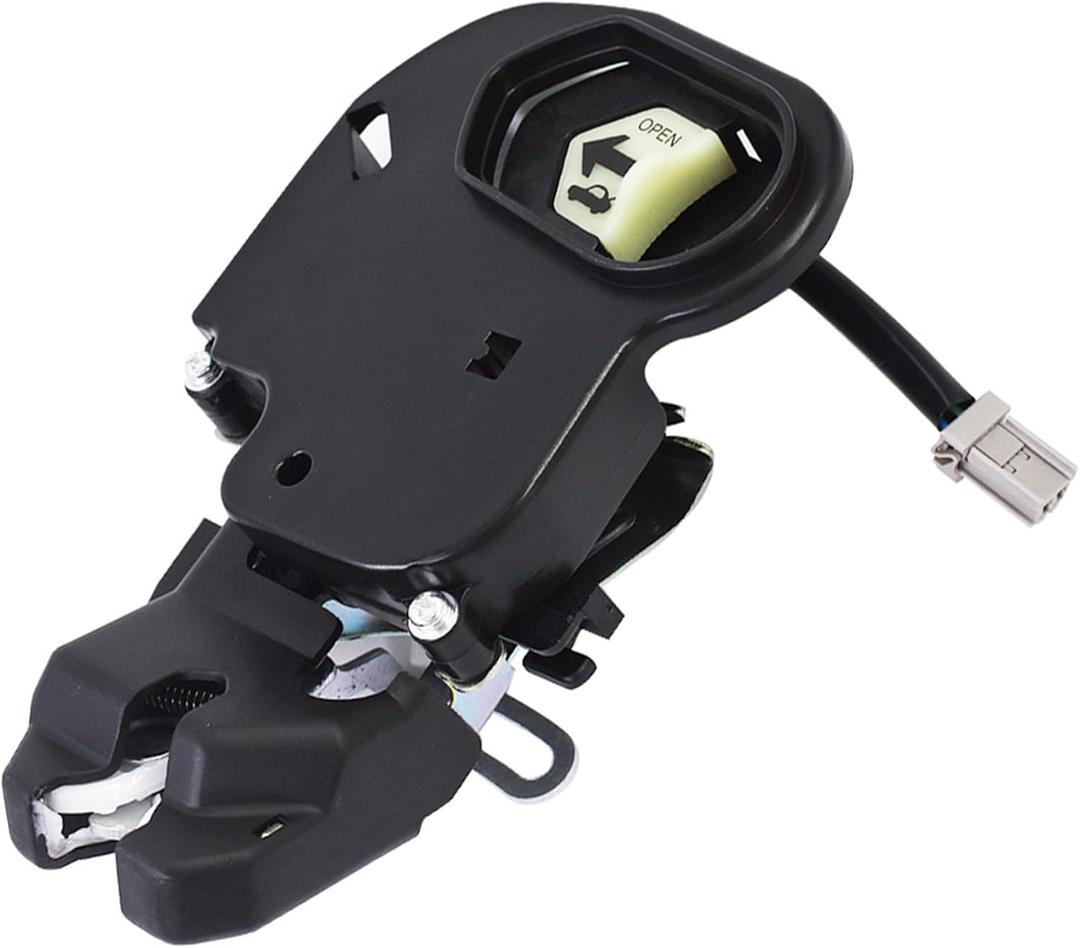 Silscvtt Rear Trunk Latch Lock Lid Lock Tailgate Liftgate Actuator Replacement for Honda Civic 4 Door LX Trunk Latch Manual Lock 2006-2011 Replace 74851-SNA-A12 74851-SNA-A11