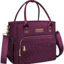 MIYCOO Lunch Bag Lunch Box Women - Leakproof Insulated Lunch Cooler Bag for Women - Large Lunch Tote Bags Adults, Purple