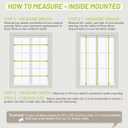 SZXIMU Window Blinds 36" W X 64" H, 1" Cordless Mini Blinds, Room Darkening Blinds for Indoor Windows, Horizontal Blinds & Shades for Home & Office White