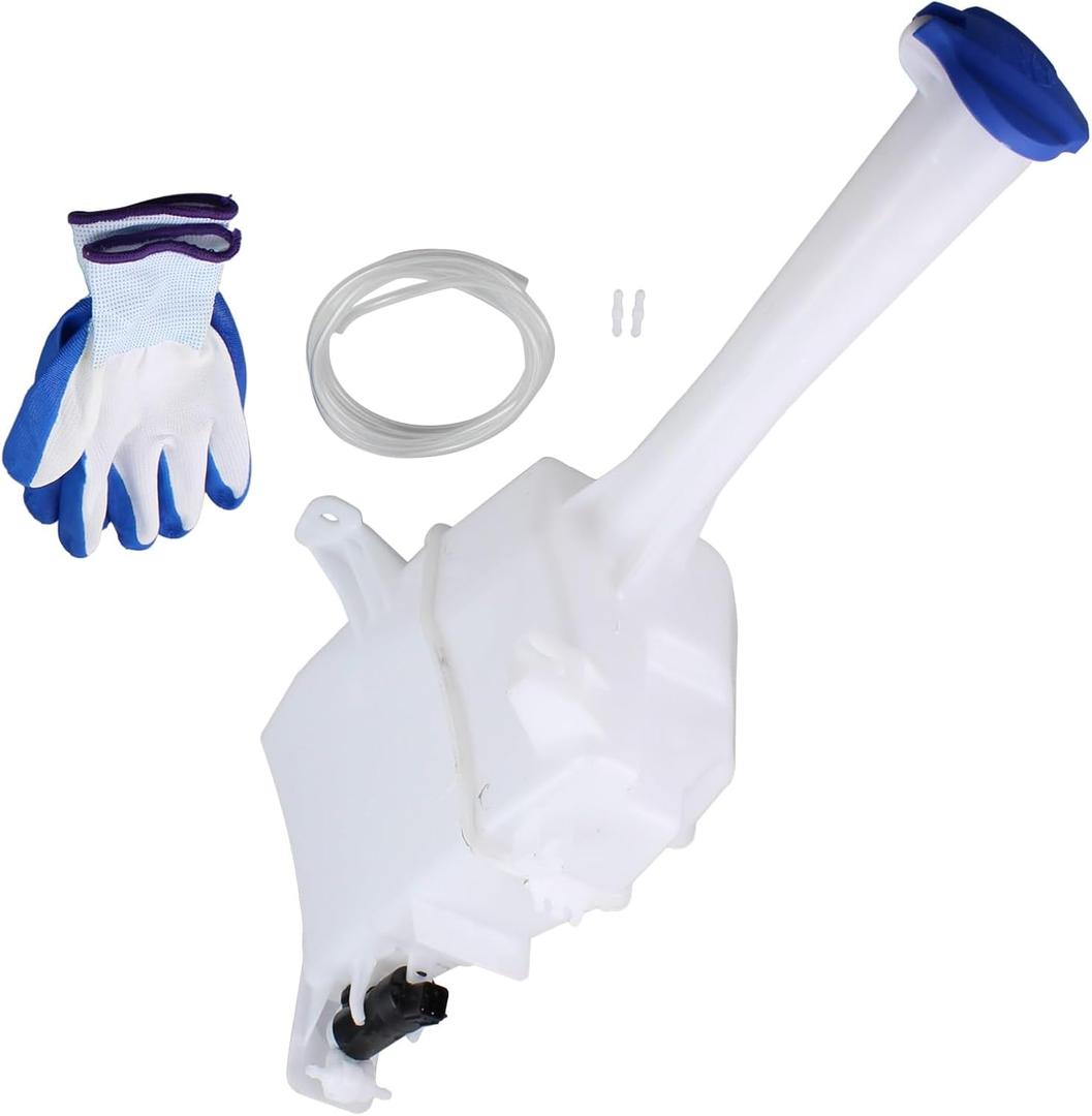 Windshield Washer Reservoir Expansion Tank with Pump and Cap Hose, 
Item Weight	‎2.94 pounds