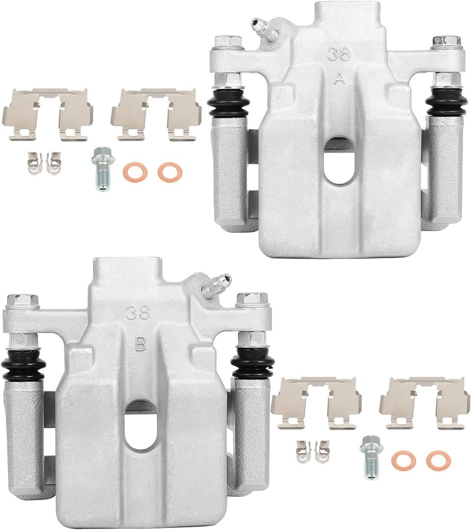 cciyu 19B3131 19B3130 Rear Left & Right Brake Calipers With Bracket For Lexus For ES350 2007-2012,For Toyota For Avalon 2008-2011,For Toyota For Camry 2007-2011
