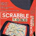 Scrabble to Go by Winning Moves Games USA, a Travel Version of The World's Favorite Word Game, for 2 to 4 Players, Ages 8+ (1202)