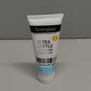 Neutrogena Ultra Gentle Daily Facial Moisturizer with SPF 30 Sunscreen with CICA, Lightweight Face Lotion with Broad Spectrum SPF 30 for Normal to Sensitive Skin, Fragrance Free, 3.4 fl. oz