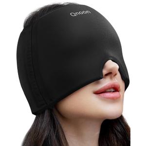 Migraine Relief Cap, Headache Relieve Cap Mask Products, Cooling Odorless Gel Ice Head Wrap for Tension, Stress,Hangover & Puffy Eyes