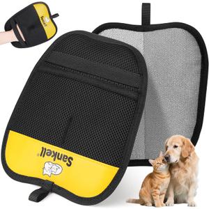 Pet Hair Removal Glove for Dogs & Cats, Newly Upgraded Reusable Electrostatic Pet Hair Remover Glove, Pet Hair Remover Mitt Tool for Couch, Furniture, Bed, Clothing, Carpet, Car Seat