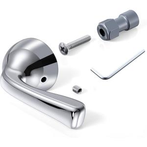 Metal Lever Handle Kit, Compatible with Delta RP74148, Compatible with Delta Foundation Series Single Handle Tub/Shower Faucets(Polished Chrome)
