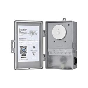 DEWENWILS WiFi Pool Pump Timer, Heavy Duty 40A 120-277 VAC 2HP Wireless Controller Timer for Pool, Water Heater, Works with Alexa, Google Assistant, Smart Life, ETL Listed