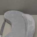 Momcozy Innovative Safety Fence Nursing Pillow - Firm & Springy Memory Foam - Stable, Ergonomic Support & Comfort - Wider Breastfeeding Cushion, Adjustable, Removable Cover, Baby Safety Certified