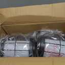 MXwcy 2 Pack Solar Lights Outdoor with Plant Stands - Solar Floor Lamp & Street Lights with Metal Tripod - Patio Decor for Garden, Yard, Pathway, Driveway, Porch (36in, A- 2Pack Black - Single shelf)