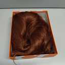 GORGIUS Copper Red Loose Wave Lace Front Wig Glueless Synthetic Wig
