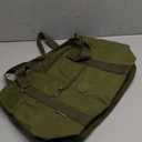 Small Travel Gym Duffel Bag for Women, Waterproof Nylon Weekender Overnight Bag Personal Item Carry on Bags for Airplanes Hospital Sports Fitness Dance Mommy Tote (Military Green)