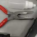 Richcat Tubeless Tire Puncture Repair Kit with Mushroom Plug, Repairs punctures and Flat Tires for Motorcycles, Cars, Trucks, ATVs,Gun Puncture Repair Kit