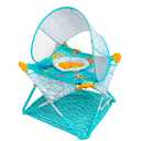 Bright Starts Disney Baby Finding Nemo Pop 'N Jump Portable Baby Jumper, Foldable Indoor/Outdoor Baby Jumper with Sensory Activities, Ages 612 Months