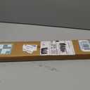 AOSKY No Drill Cordless Blackout Cellular Shades, 28" W x 64" H, White