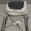 Zakkart Cat Window Perch - 100% Metal Supported from Below - Comes with Warm Spacious Pet Bed - Cat Window Hammock for Large Cats & Kittens - for Sunbathing, Napping & Overlooking (White)