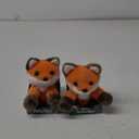 PETOOTIES 4IN PLUSH FOX, 2 PACK
