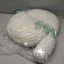 Pregnancy Pillow for Pregnant Women  Comfortable Maternity Pillow for Side Sleepers, Supports Back, Belly, HIPS, and Legs, with Removable & Adjustable Cover (Regular, Green)