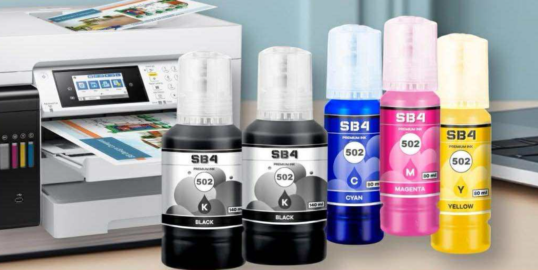 SB4 Compatible Ink Refill Bottles Sublimation Ink 520ml. ( 5 pack )