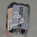 rabbitgoo Dog Harness No Pull with 2 Leash Clips, Adjustable Soft Padded, Reflective Oxford No Choke Pet Vest with Easy Control Handle for Large Dogs, Black, L